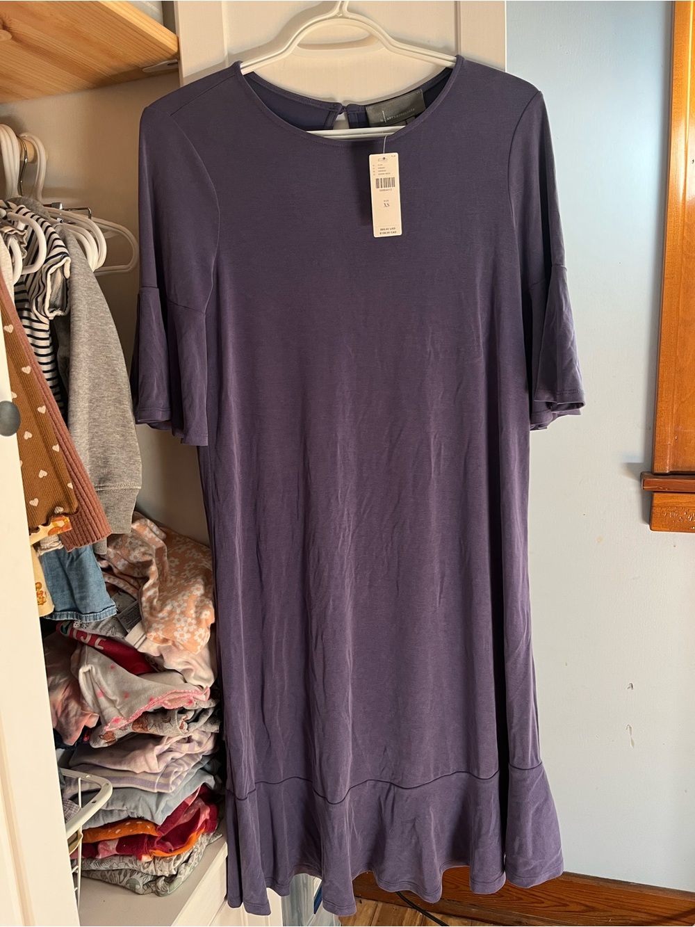 Anthropology Modal Blend Dress XS NWT